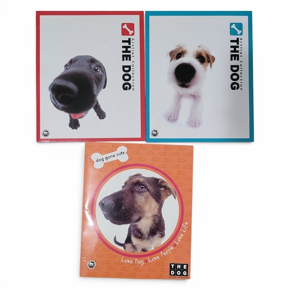 Artlist Collection Other - The Dog Artist Collection Lot of 3 2-Pocket Folders Lab Jack Russel Shepherd